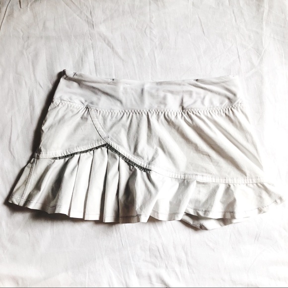 lululemon athletica Dresses & Skirts - SOLD White lululemon skirt
